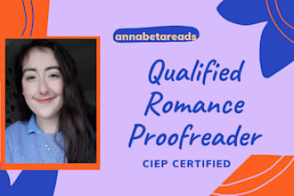 proofread your romance novel