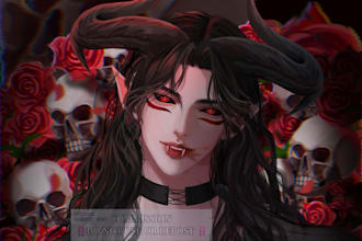 draw ikemen painting style