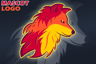 design esports gaming logo and mascot characters