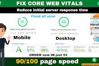 do wordpress website speed for google pagespeed gtmetrix,CDN,load fast mobile