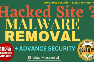 secure wordpress remove malware, virus, recover hacked site