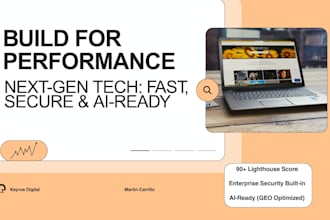 build a blazing fast react or astro website with SEO and security