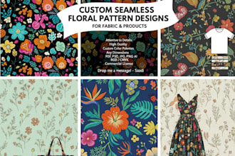 do seamless floral pattern design