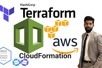 write code in terraform, terragrunt  and cloudformation