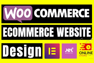 build ecommerce website by woocommerce online store