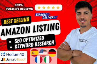 do SEO amazon listing optimization and amazon product listing description