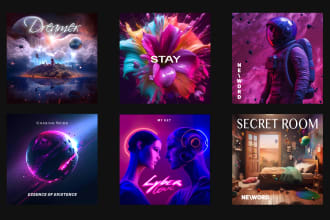 design edm, electronic music album cover artwork