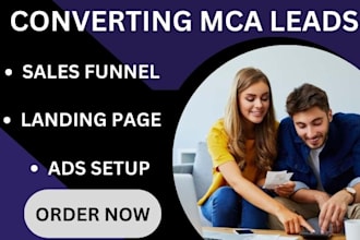 provide mca leads generate business loan leads with mca ads