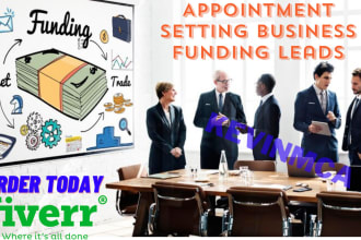 generate appointment setting business loan leads or mca