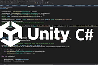 code custom c sharp scripts for your unity project