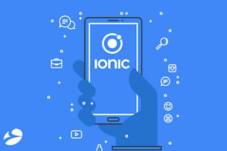 create any kind of ionic app with angular