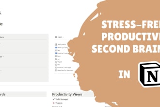 help to make your productive second brain in notion