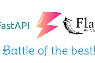 build custom python flask and fastapi backend applications