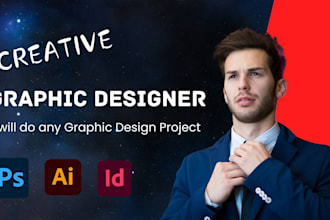produce any type of graphic design you require