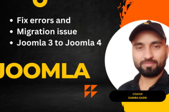 fix any joomla errors, migration issues, templates issue
