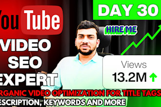 rank your youtube videos with SEO and keyword research