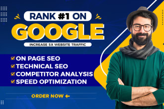 do website onpage and technical SEO service wordpress shopify wix squarespace