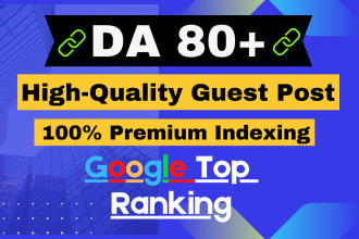 write and publish high quality guest post dofollow backlinks