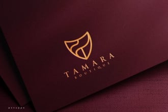 design elegant luxury fashion signature jewelry logo