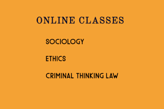 do classes of critical thinking, law, ethics and sociology