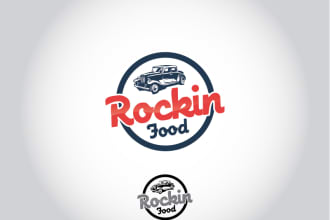 create a food truck or restaurant logo design