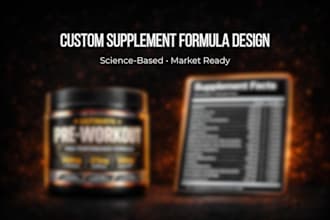 create a custom supplement formula with optimized dosing