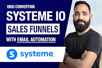 build systeme io sales funnels and landing pages