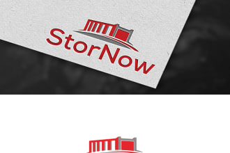 design luxury self storage logo design for your business