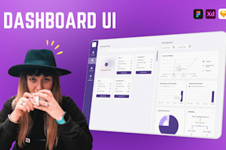 design you a dashboard UX UI wireframe