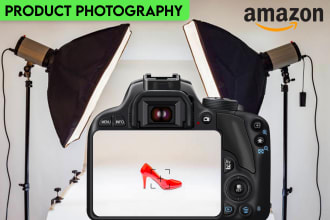 do product photoshoot and editing for amazon, instagram