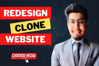 redesign, clone, revamp, modify or customize wordpress website
