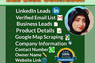 do b2b lead generation, linkedin leads work, target valid emails
