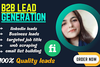 do b2b lead generation using linkedin sales navigator targeted leads email list