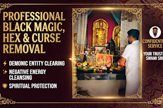 professionally remove black magic evil eye curse and negative energy with cleans