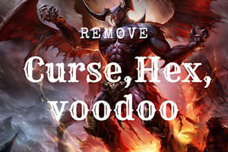 remove curses,black magic, negatuve energy
