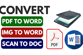 convert pdf to word, image to word, retype pages instantly