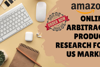do amazon fba online arbitrage product research for USA market