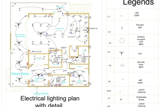 draw architectural, electrical, plumbing, mep drawings