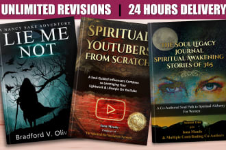 create stunning book covers for ebooks, KDP, and kindle