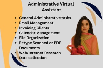 be your personal administrative assistant for data entry