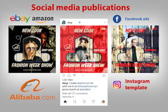 design 30 social media posts, social media post design