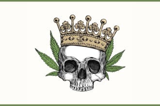 make modern cannabis, weed, hemp, brand logo