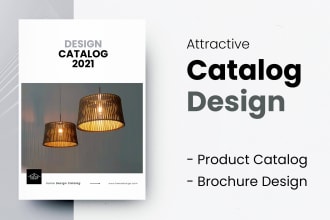 do an attractive catalog, product catalogue, and best catalog