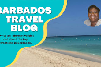 write a travel or lifestyle SEO blog post on barbados
