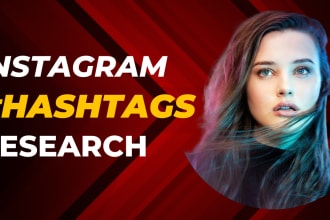 research effective instagram hashtags to grow your account organically