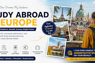 help you study abroad with university and visa guidance
