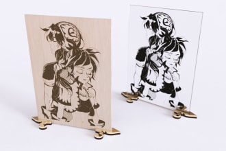 create your custom laser engraving and cutting files