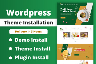 themeforest wordpress theme installation and demo import