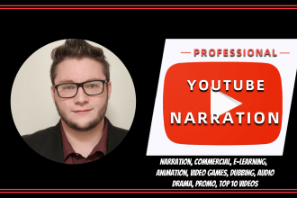 narrate your youtube video with a high quality setup