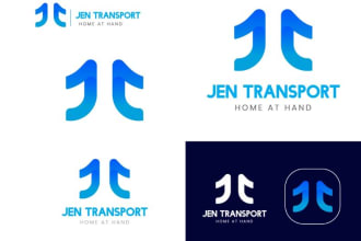 do truck logistics delivery automotive racing transport logo